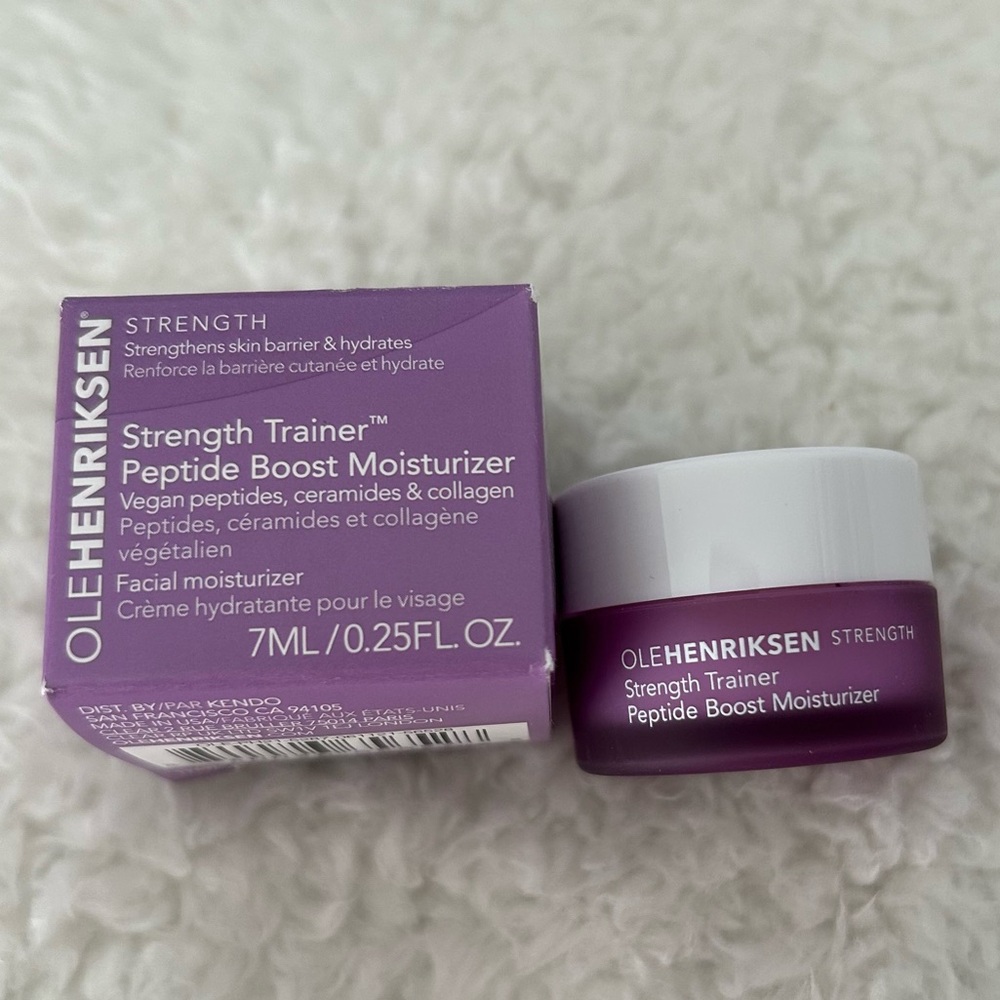 Ole Henriksen Strength Trainer Peptide Boost Moisturizer Sample NEW